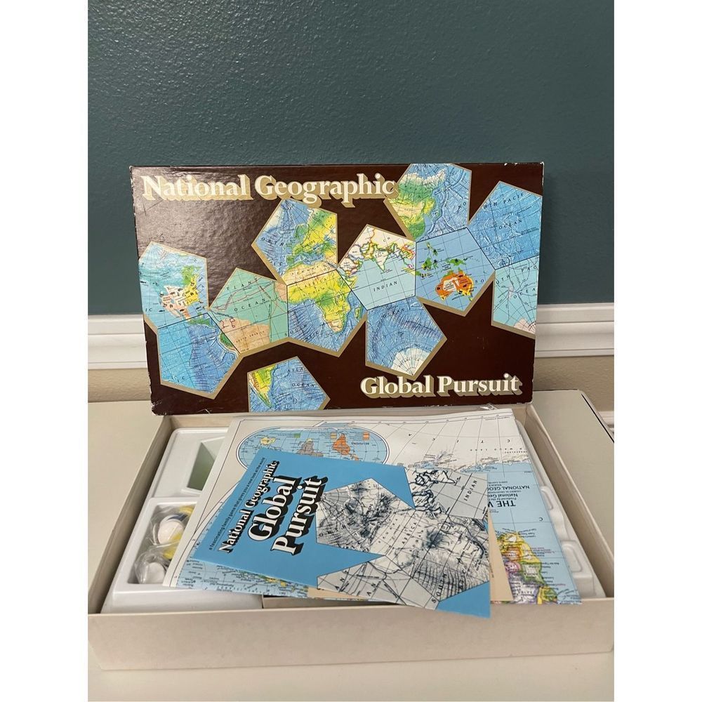1987 National Geographic Global Pursuit: A Journey Through Time and Culture